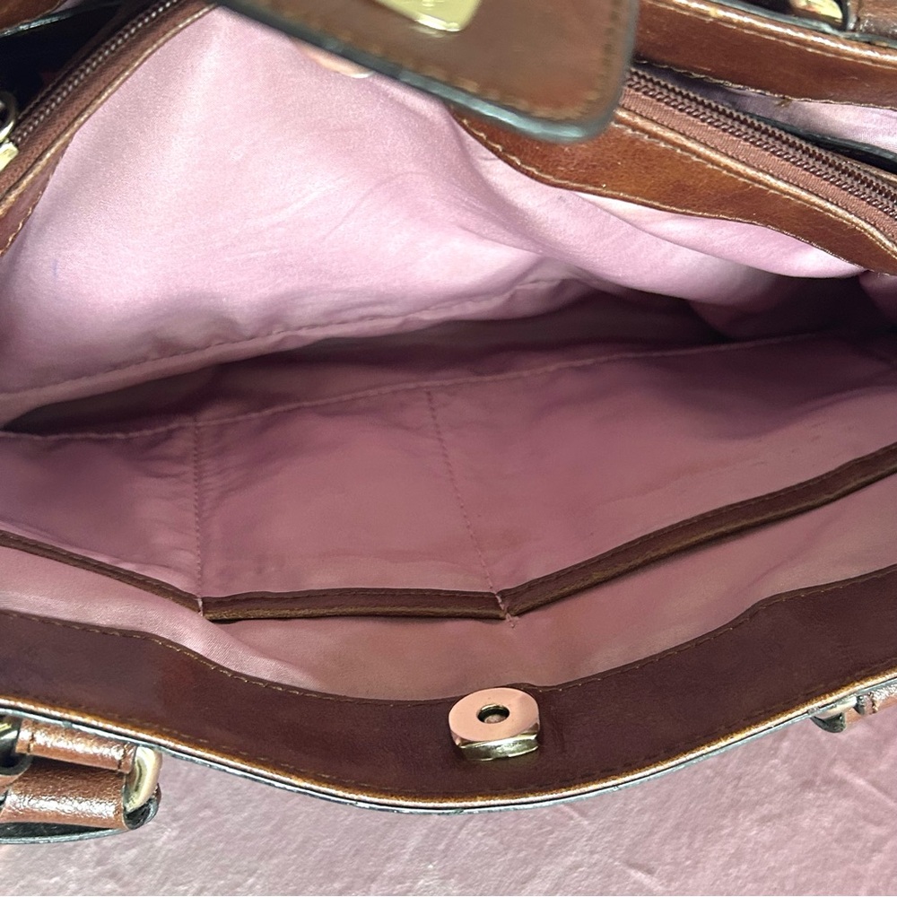 Liz Claiborne Vintage gorgeous leather tote bag - Picture 12 of 16